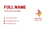 Chicken Noodle Restaurant Business Card Image Preview