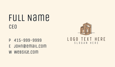 House Property Architecture Business Card Image Preview