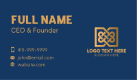 Premium Textile Pattern Business Card Image Preview
