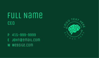 Ai Brain Technology Business Card Image Preview