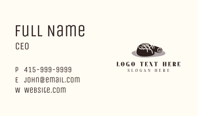 Cinnamon Roll Dessert Business Card Image Preview