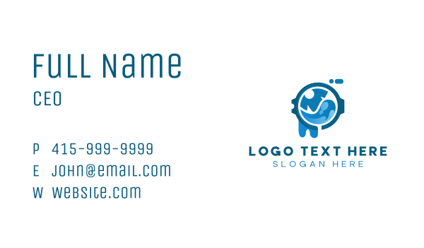 Laundry Shirt Washing Business Card Design Image Preview