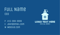 Home Liquid Sanitizer Business Card Image Preview