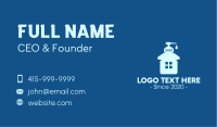 Home Liquid Sanitizer Business Card Image Preview