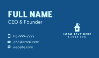 Home Liquid Sanitizer Business Card Preview