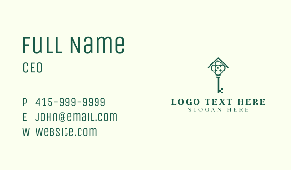 Real Estate Security Business Card Design Image Preview