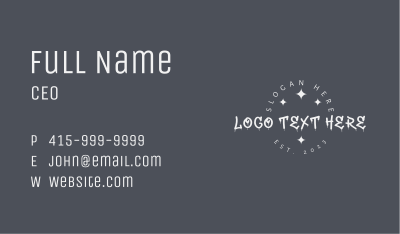 Generic Urban Brand Business Card Image Preview