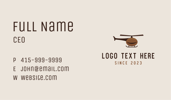 Coffee Chopper Business Card Design Image Preview