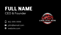 Car Detailing Racing Business Card Preview