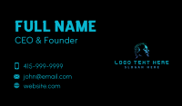 Cyber Tech Artificial Intelligence Business Card Preview