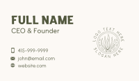 Natural Aloe Vera Business Card Image Preview