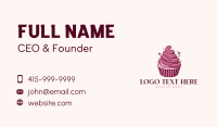 Cupcake Dessert Pastry Business Card Preview