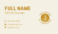 Golden Wheat Harvest Business Card Image Preview