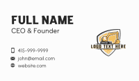 Industrial Quarry Excavator Business Card Preview