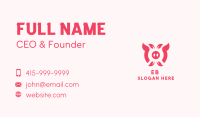 Organic Pig Farm Business Card Image Preview