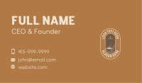 Hot Coffee Bean Business Card Image Preview