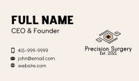 Geometric Eyelash Extension  Business Card Image Preview