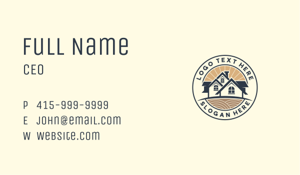 Home Roof Property Business Card Design Image Preview