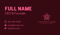 Pink Feather Wellness Business Card Image Preview