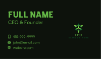 Organic Eco Leaf Business Card Image Preview