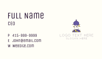 Magical Arabic Temple Business Card Image Preview