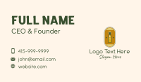 Bottle Teabag Badge Business Card Image Preview