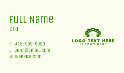 Roof Home Repair Business Card Image Preview