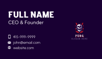 Fire Skull Devil Business Card Image Preview
