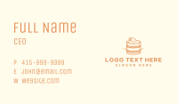 Strawberry Shortcake Cake Business Card Image Preview