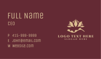 Premium Massage Spa Business Card Image Preview