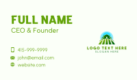 Greenhouse Gardening  Landscaping Business Card Design