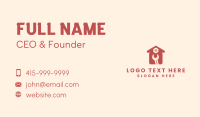 House Handyman Wrench Business Card Design