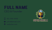 Volleyball Trophy Cup Business Card Image Preview