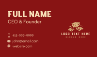 Chinese Zodiac Pig Business Card Preview