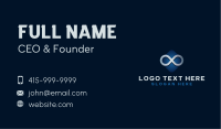 Business Infinity Symbol Business Card Image Preview
