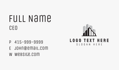 Realty Property Building Business Card Image Preview