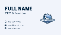 Hexagon Marine Fishing Business Card Image Preview