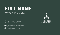 White Paint Brush Renovation Business Card Image Preview