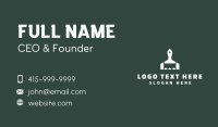 White Paint Brush Renovation Business Card Preview