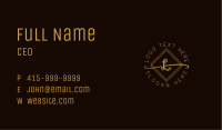 Business Apparel Lettermark Business Card Image Preview