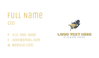 Ostrich South Africa Map Business Card Image Preview