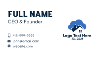 Cloud House Realtor  Business Card Preview