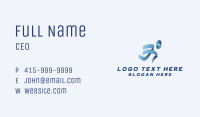 Runner Athletic Competition Business Card Image Preview