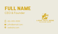 Lion Beer Pub Business Card Image Preview