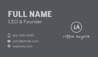 Grey Mural Graffiti  Business Card Image Preview