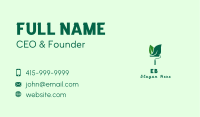 Green Eco Paint Roller  Business Card Image Preview