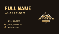 Hammer Renovation Carpentry Business Card Image Preview