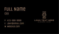 Crypto Tech Letter IO Business Card Image Preview