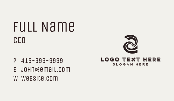 Creative Brand Letter A Business Card Design Image Preview