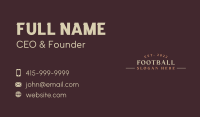 Classic Rustic Hipster Business Card Image Preview